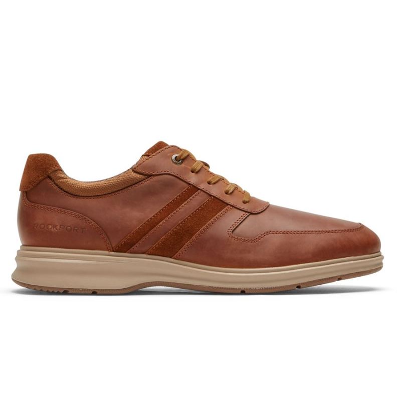 ROCKPORT MASCULINO TOTAL MOTION CITY OXFORD-BROWN COURO