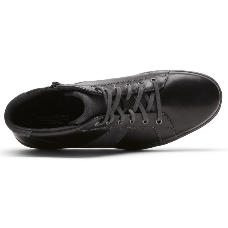 TÊNIS ROCKPORT TOTAL MOTION LITE ZIP MASCULINO - PRETO