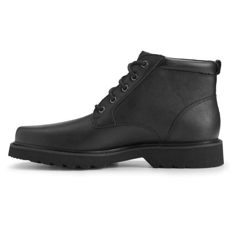 BOTA ROCKPORT MASCULINA NORTHFIELD COM BICO PLANO - PRETA