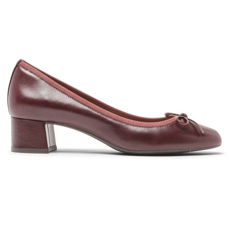 BOMBA ROCKPORT TOTAL MOTION SYDNEY BOW FEMININA - OXBLOOD