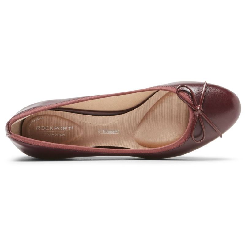 BOMBA ROCKPORT TOTAL MOTION SYDNEY BOW FEMININA - OXBLOOD