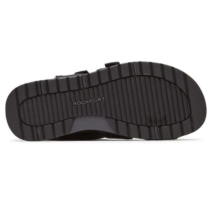 VESTIDO MASCULINO LUCKY BAY ROCKPORTSandália de 3 tiras - Preta