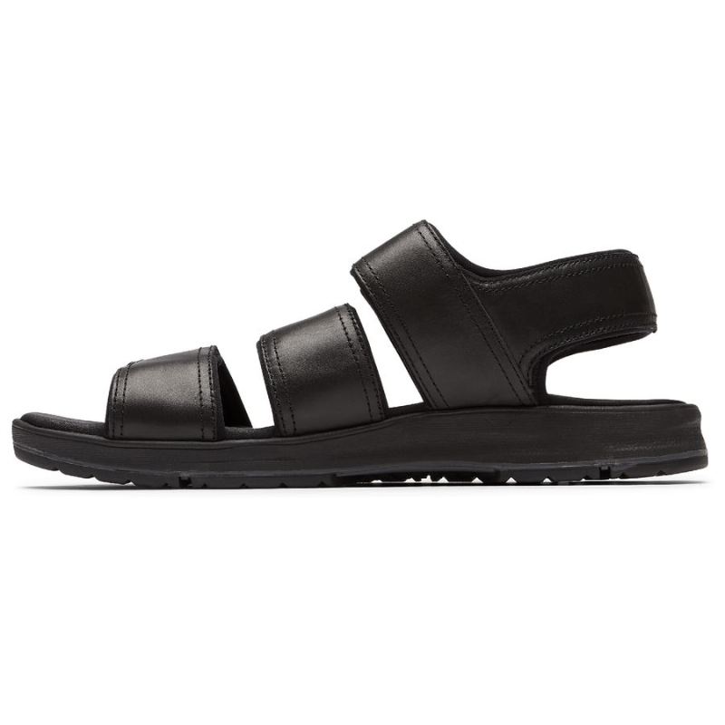 VESTIDO MASCULINO LUCKY BAY ROCKPORTSandália de 3 tiras - Preta