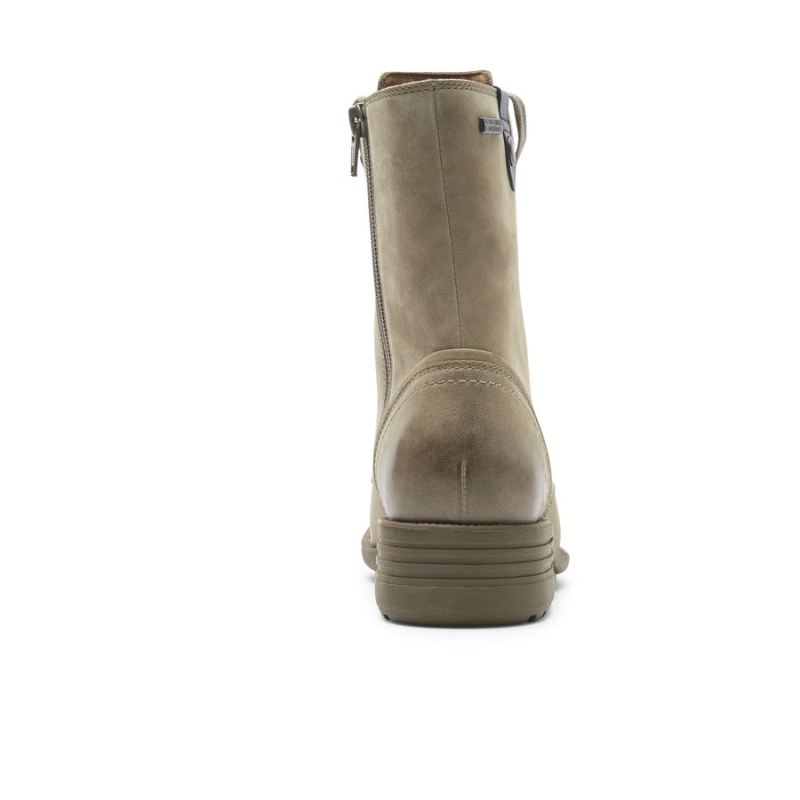ROCKPORT COBB HILL BRUNSWICK FEMININO - À PROVA D'ÁGUA - TAUPECINZA