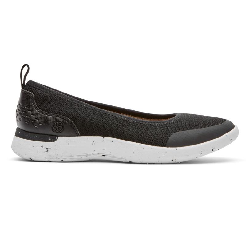 SAPATO DE BALÉ TRUFLEX FLY KNIT FEMININO ROCKPORT - PRETO