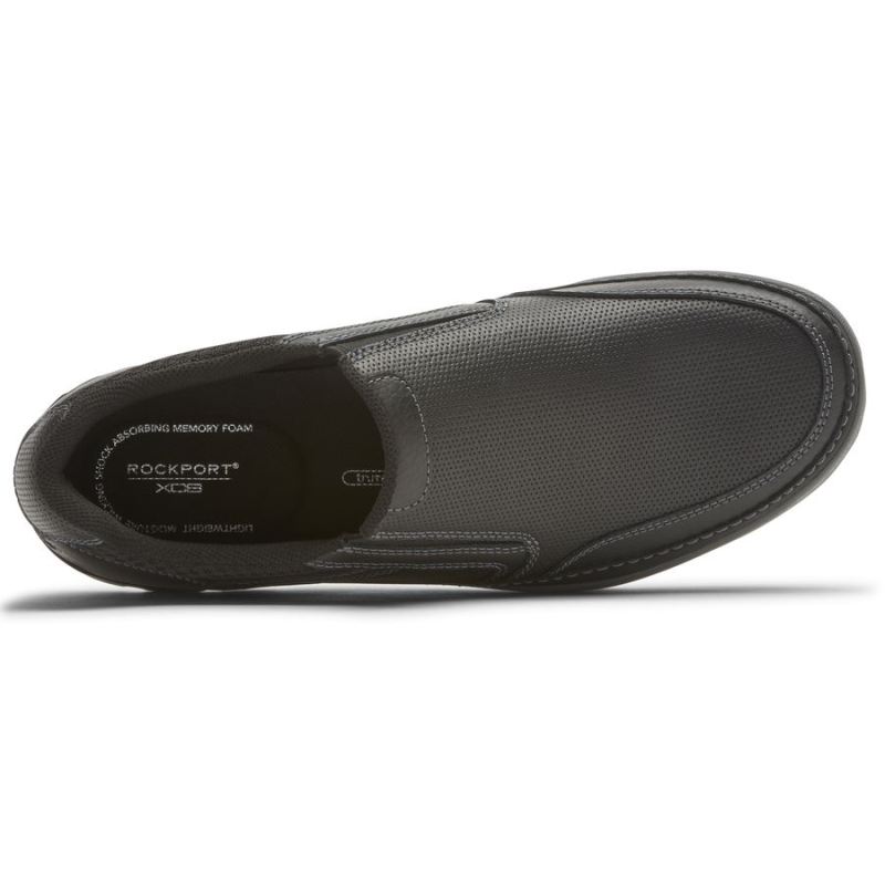 PARA-LAMAS MASCULINOS ROCKPORT GET YOUR KICKSSLIP-ON-PRETO