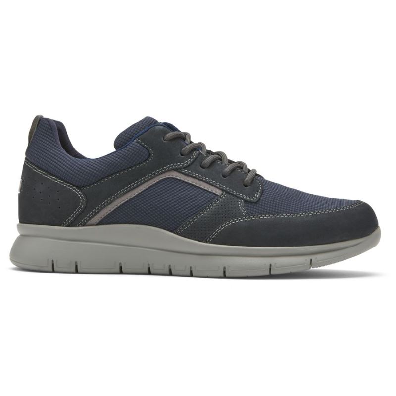 TÊNIS ROCKPORT MASCULINO PRIMETIME CASUAL MUDGUARD - COURO MARINHO