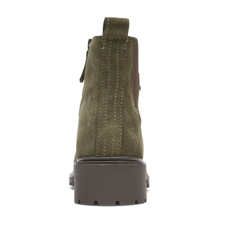 BOTA CHELSEA RYLEIGH FEMININA ROCKPORT - À PROVA D'ÁGUA - ESCURAOLIVE