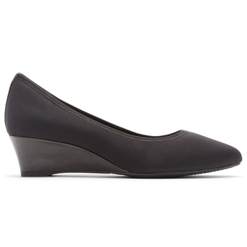 CANALHA TOTAL MOTION CERELIA GORE FEMININA ROCKPORT - LYCRA PRETA