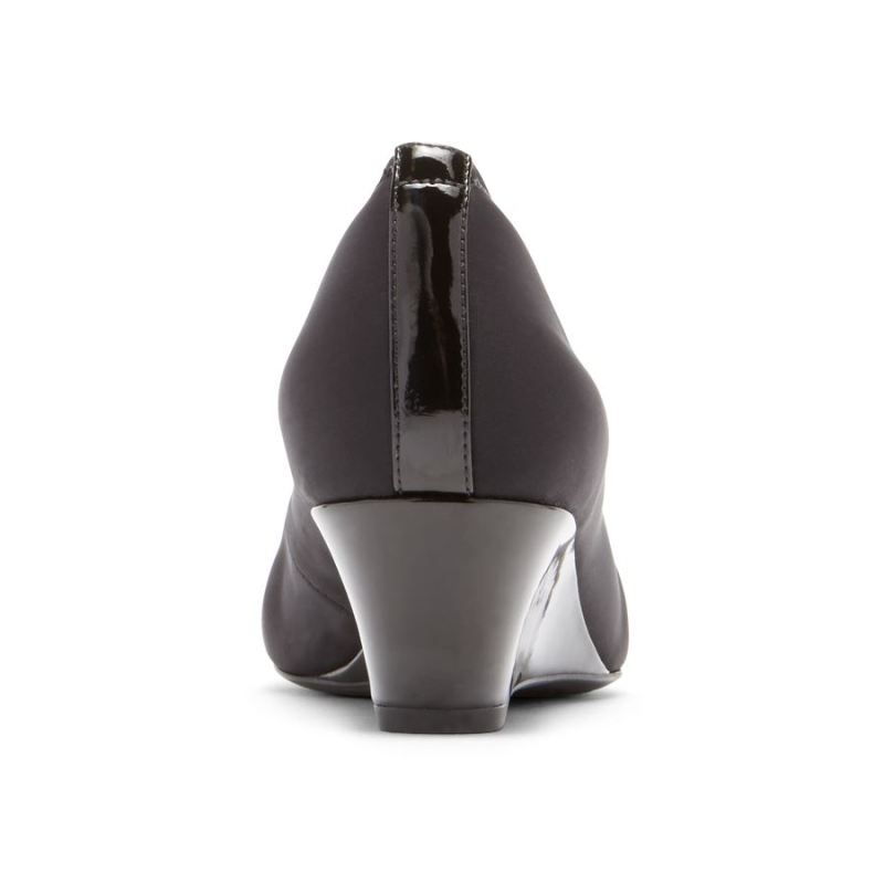 CANALHA TOTAL MOTION CERELIA GORE FEMININA ROCKPORT - LYCRA PRETA