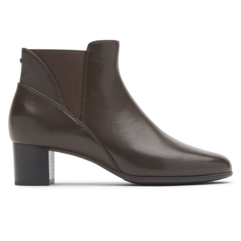 BOTA CHELSEA SOCIAL FEMININA ROCKPORT - MARROM