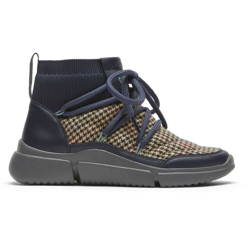 BOTINHA ROCKPORT R-EVOLUTION LAVÁVEL E ACOLCHOADA FEMININA - XADREZ