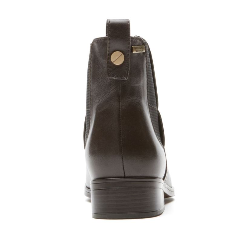 BOTA CHELSEA LARKYN FEMININA ROCKPORT - COFFEE BEAN