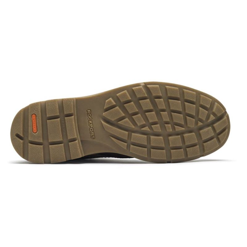 BOTA ROCKPORT RUGGED BUCKS IMPERMEÁVEL - BOSTON BEGE