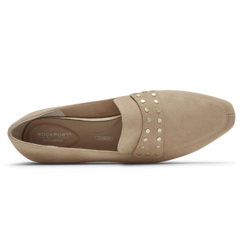 TÊNIS ROCKPORT FEMININO TOTAL MOTION LAYLANI COM TACHASMOCASSINS-NOUGAT