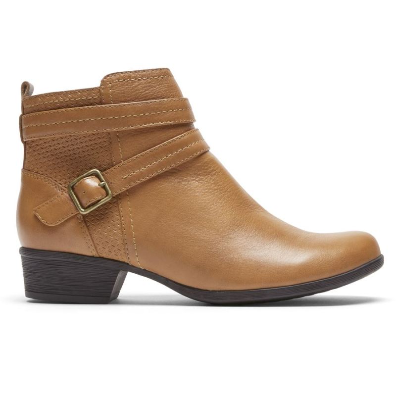 BOTA ROCKPORT FEMININA CARLY STRAP - BEGE