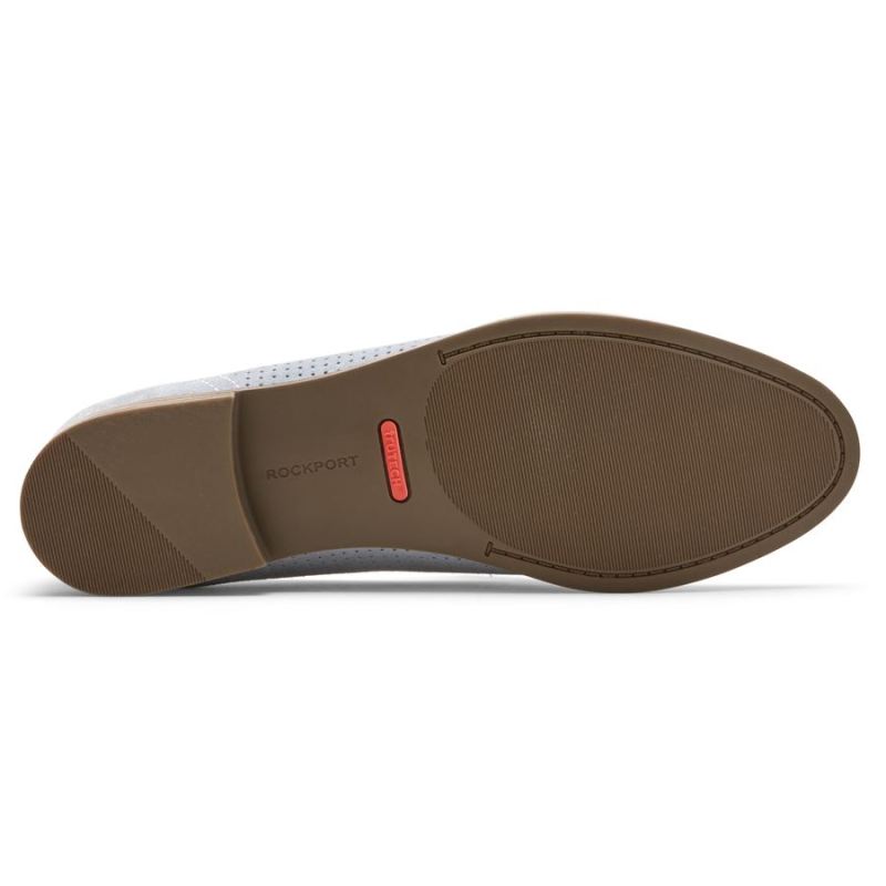 MOCASSINO PERPETUA PERFURADO FEMININO ROCKPORT - AZULCHAMBRAY