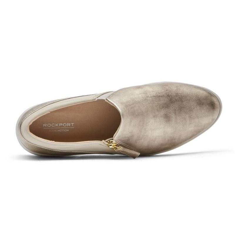 TÊNIS Feminino ROCKPORT TOTAL MOTION LILLIE COM ZÍPER LATERAL - STARLIGHT