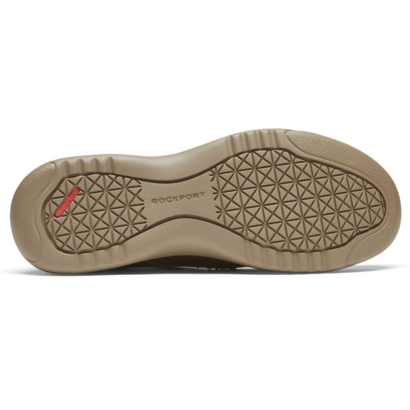 ROCKPORT MEN'S METRO PATH SLIP-ON-AMARELO COURO/CAMURÇA
