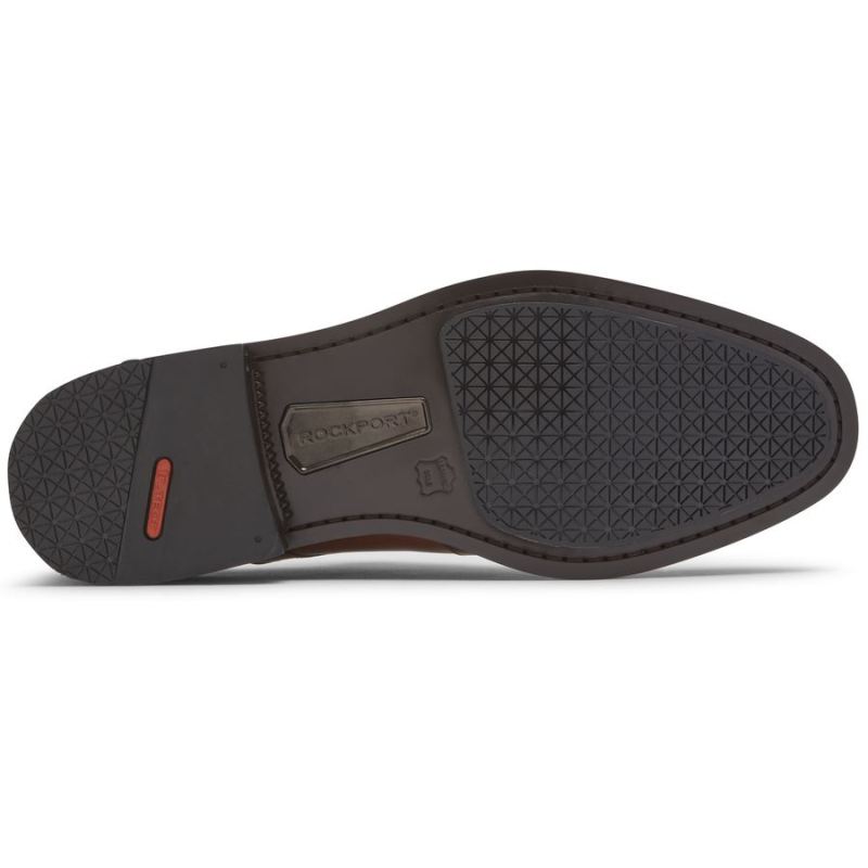 ROCKPORT TOTAL MOTION OFFICE MASCULINO COM BICO LISA OXFORD-BRANCO BRITÂNICO