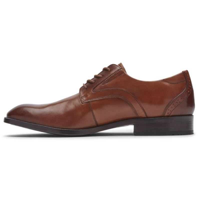 ROCKPORT TOTAL MOTION OFFICE MASCULINO COM BICO LISA OXFORD-BRANCO BRITÂNICO
