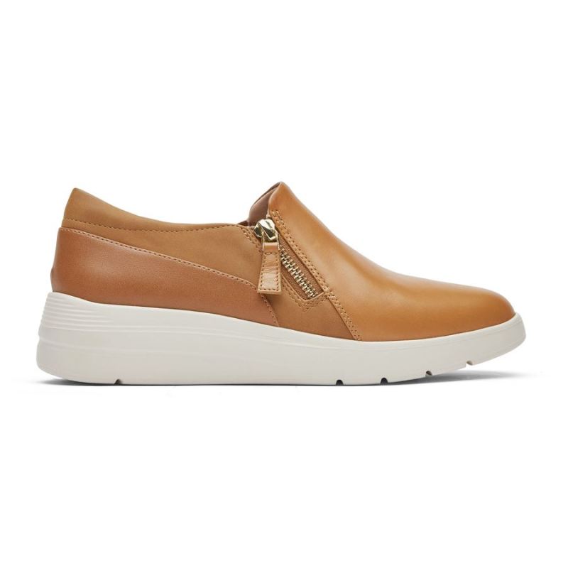 ROCKPORT TÊNIS FEMININO TOTAL MOTION LILLIE COM ZÍPER LATERAL - MEL