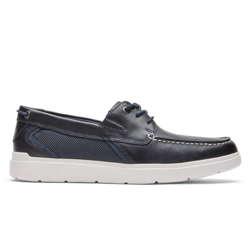 TÊNIS NÁUTICO MASCULINO ROCKPORT TOTAL MOTION LITE - NOVO VESTIDOBLUES