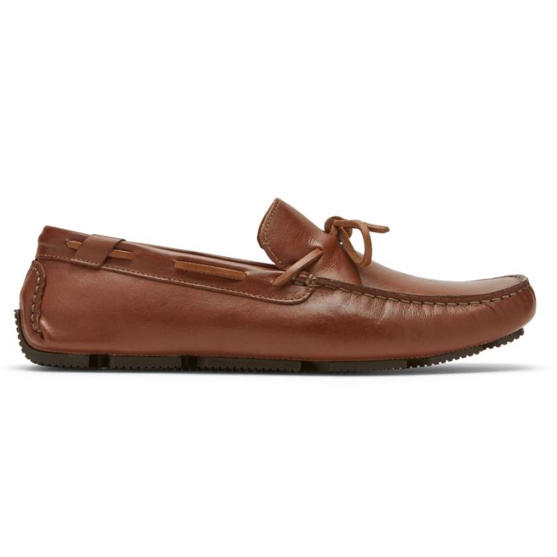 MOCASSINO RHYDER TIE MASCULINO ROCKPORT - MOGNO