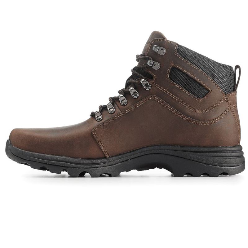 BOTA MASCULINA ROCKPORT COLD SPRINGS ELKHART IMPERMEÁVEL - BEGE/AREIA