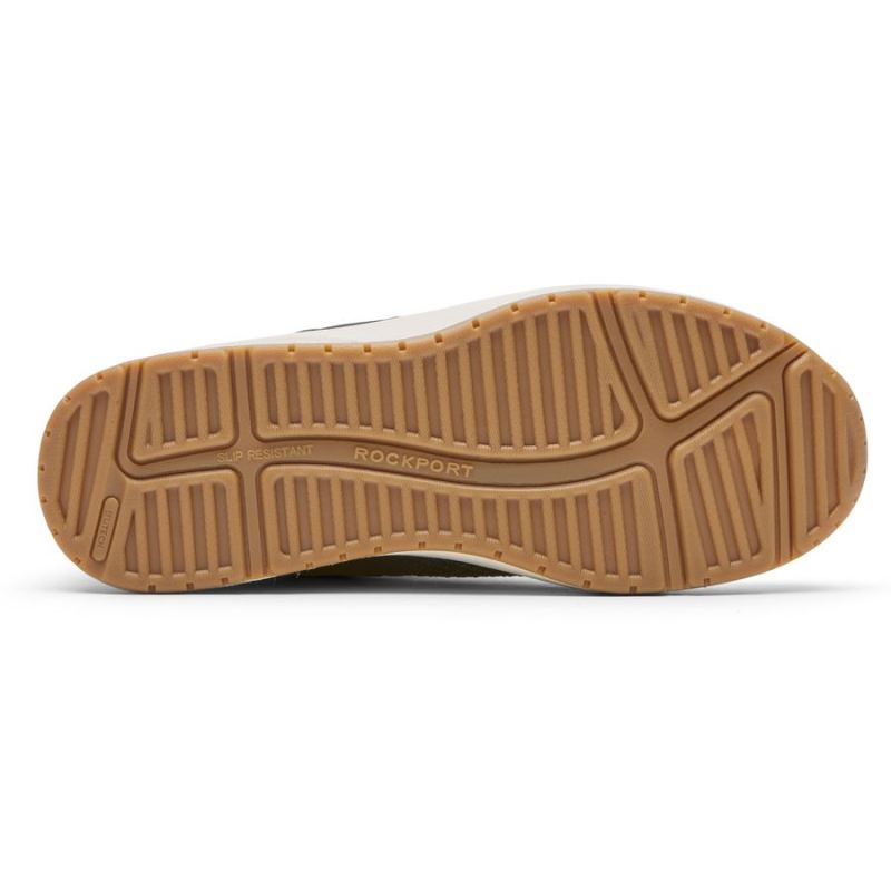 Tênis feminino Rockport Trustride Prowalker com zíper - Índigo