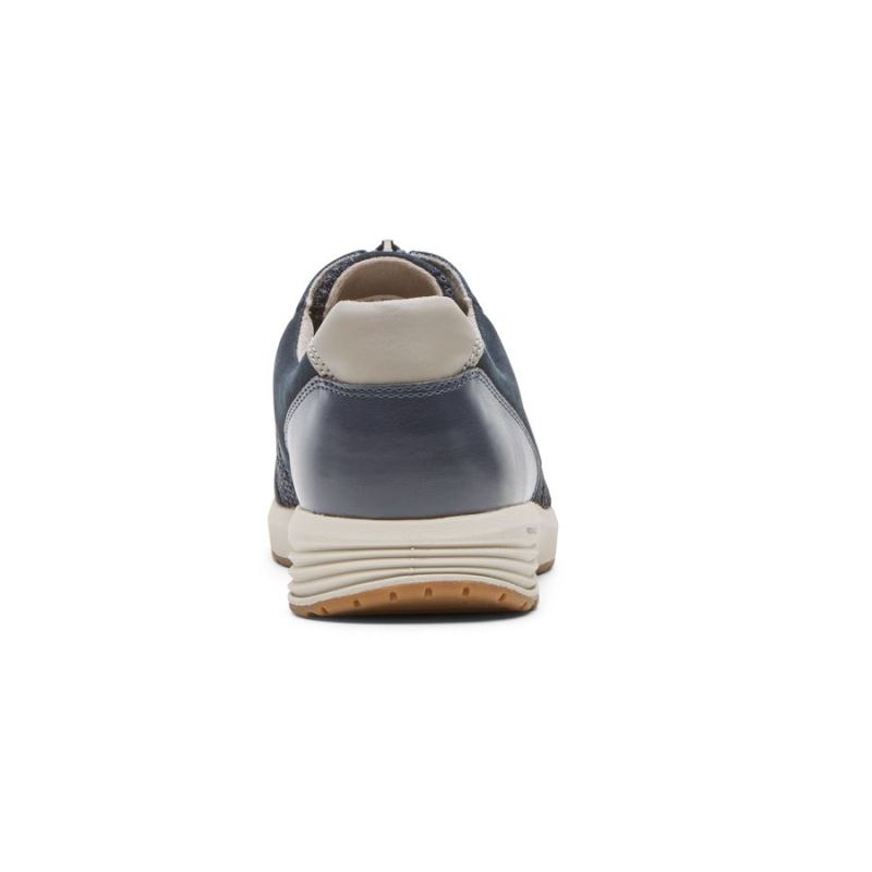 Tênis feminino Rockport Trustride Prowalker com zíper - Índigo