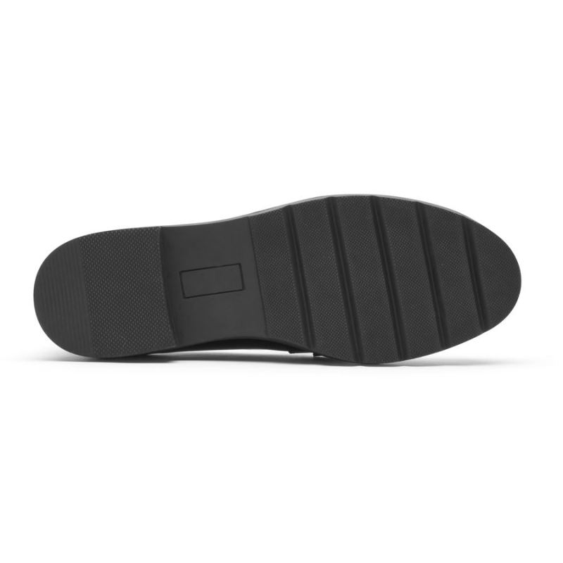 MOCASSINO KACEY PENNY FEMININO ROCKPORT - PRETO VERNIZADO