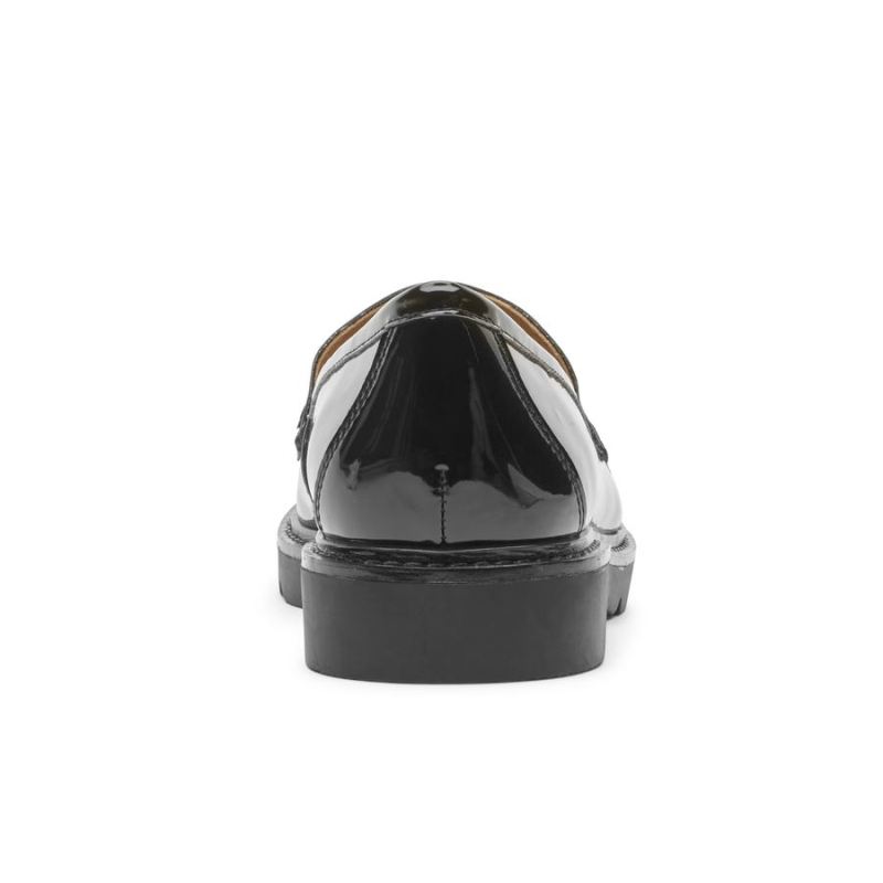 MOCASSINO KACEY PENNY FEMININO ROCKPORT - PRETO VERNIZADO