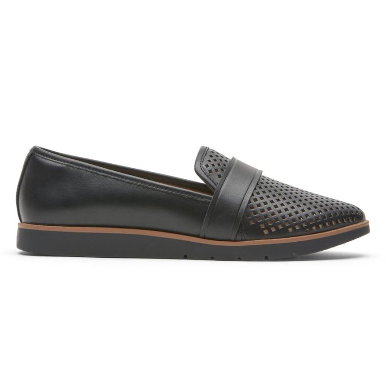 MOCASSINO PERFURADO STACIE FEMININO ROCKPORT - PRETO