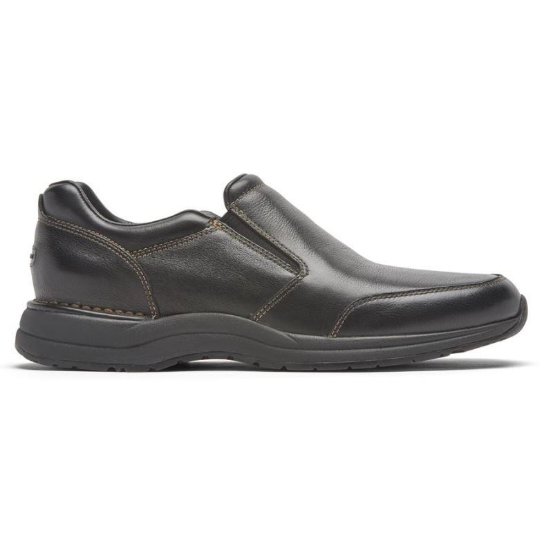 ROCKPORTEDGE HILL 2 DOUBLE GORE MASCULINO SLIP-ON - PRETO
