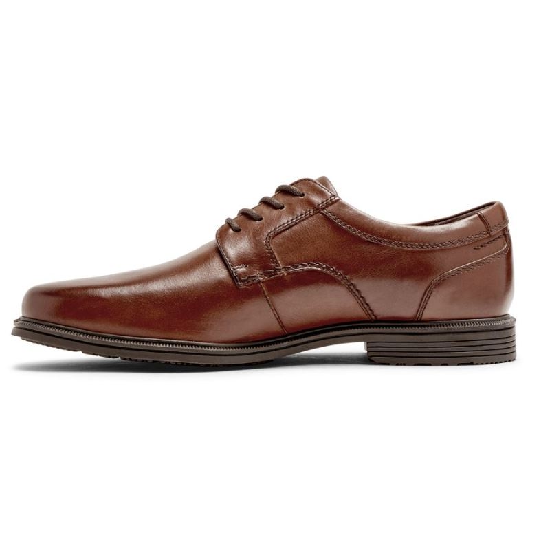 ROCKPORT TAYLOR MASCULINO COM BICO OXFORD - IMPERMEÁVEL - BEGE