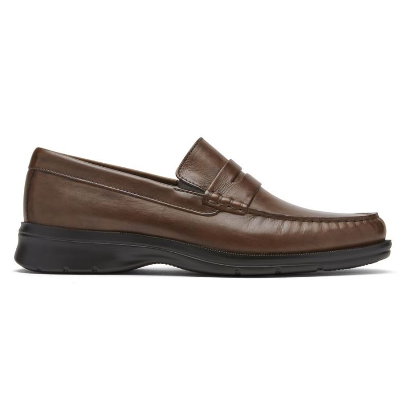 PALMER PENNY MASCULINO ROCKPORTMOCASSINO - CONHAQUE ANTIGO