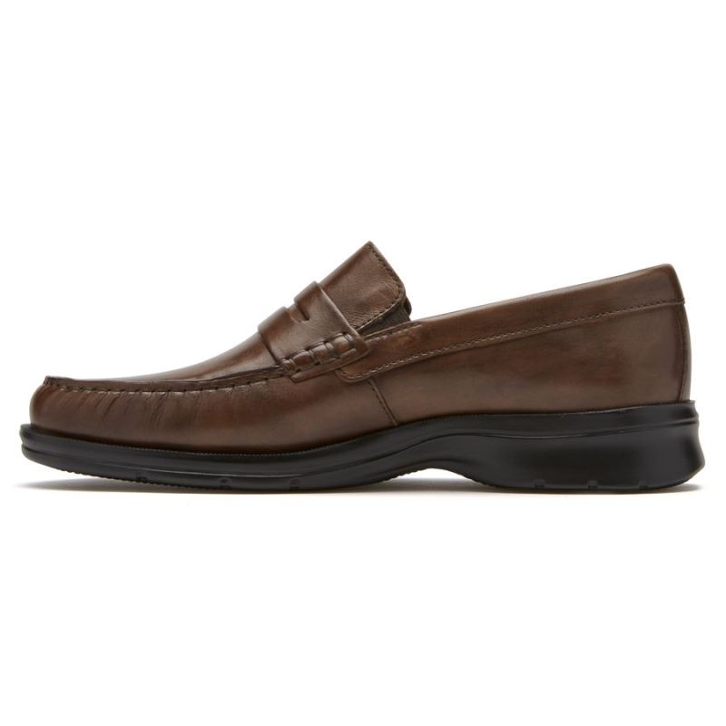PALMER PENNY MASCULINO ROCKPORTMOCASSINO - CONHAQUE ANTIGO
