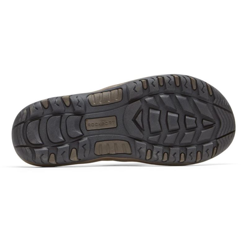 Sandália Masculina Rockport Hayes - Marrom