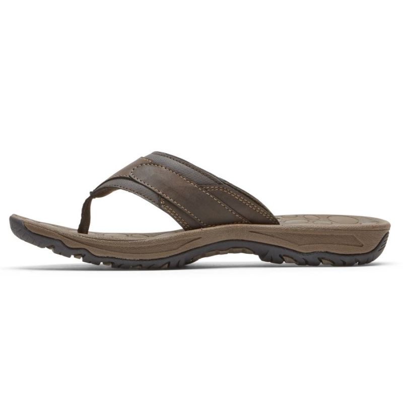 Sandália Masculina Rockport Hayes - Marrom