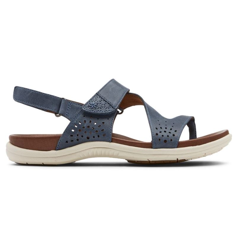 TANGA ROCKPORT FEMININA COBB HILL RUBEYSANDÁLIA - AZUL