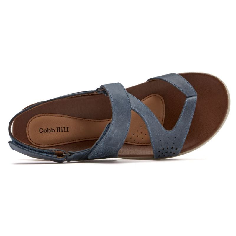 TANGA ROCKPORT FEMININA COBB HILL RUBEYSANDÁLIA - AZUL