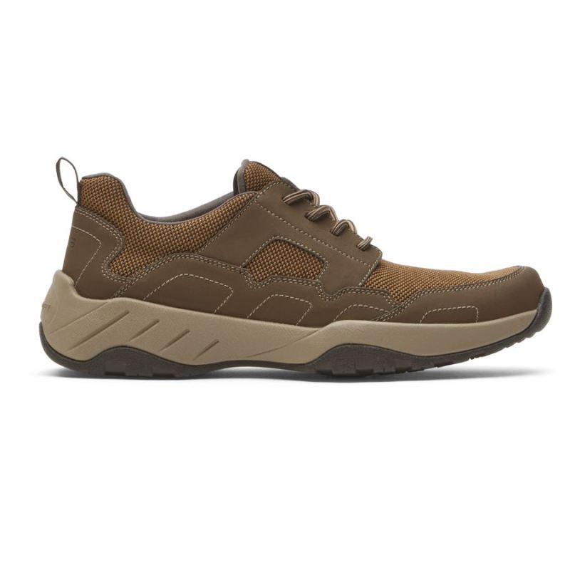 Tênis masculino Rockport XCS Riggs com cadarço - Bege