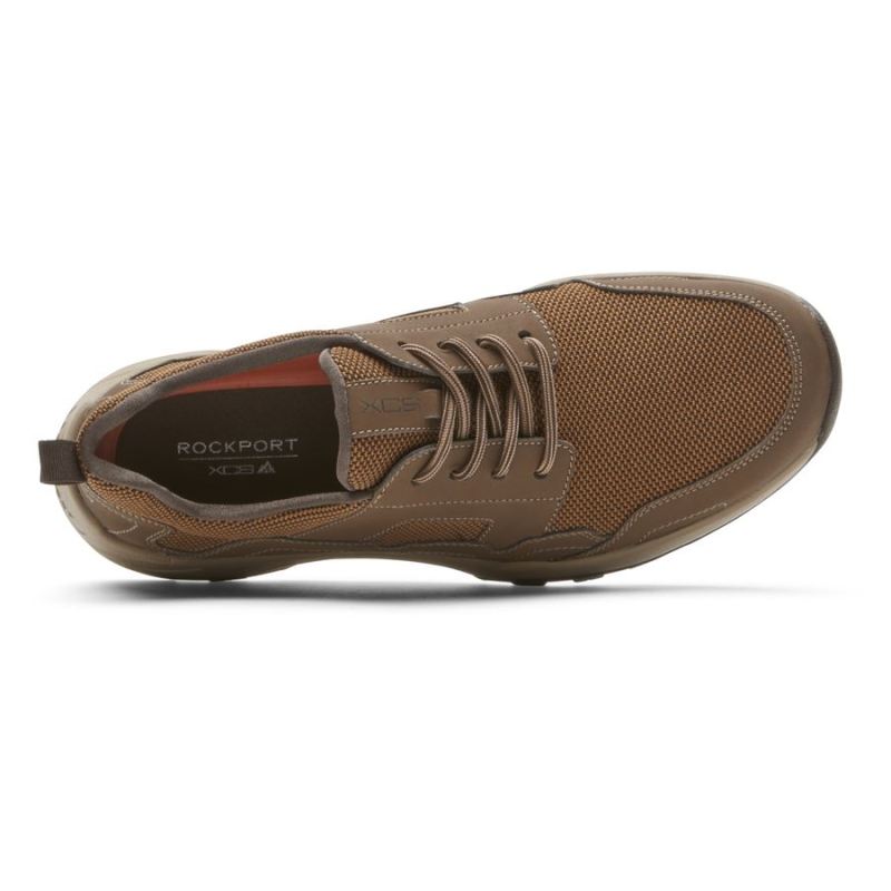 Tênis masculino Rockport XCS Riggs com cadarço - Bege