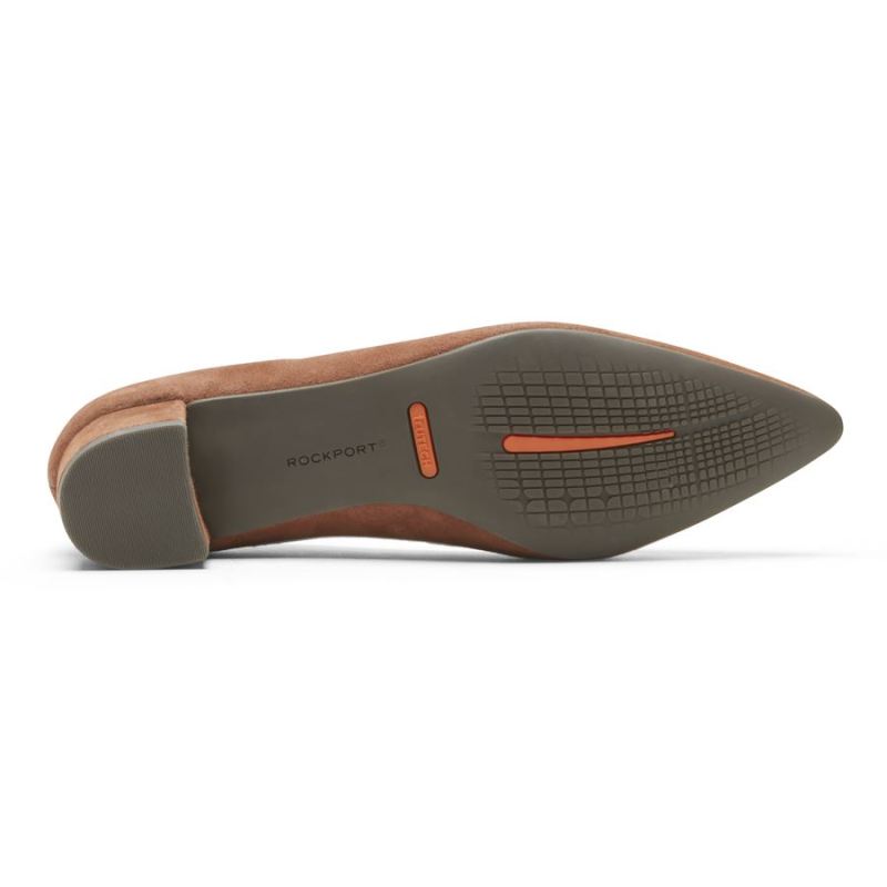 TOTAL MOTION GRACIE FEMININO COM SALTO LISO - CAMURÇA BOURBON