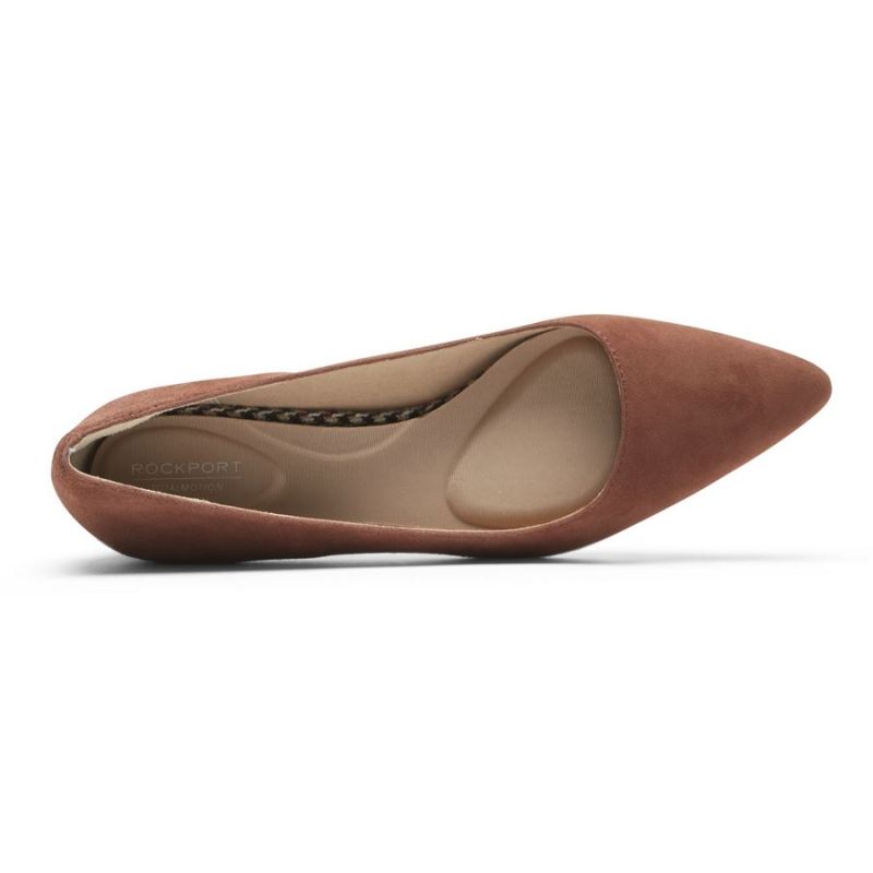 TOTAL MOTION GRACIE FEMININO COM SALTO LISO - CAMURÇA BOURBON