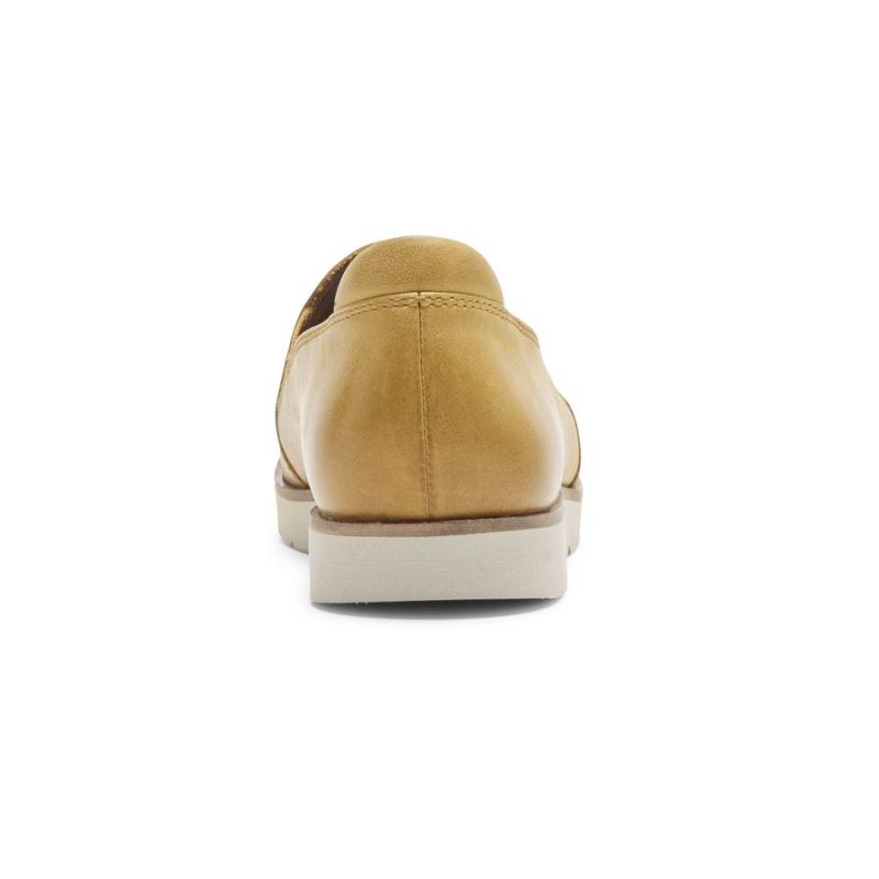 ROCKPORT FEMININO COBB HILL LACI TWIN-GORE SLIP-ON-SUNBEAM COURO