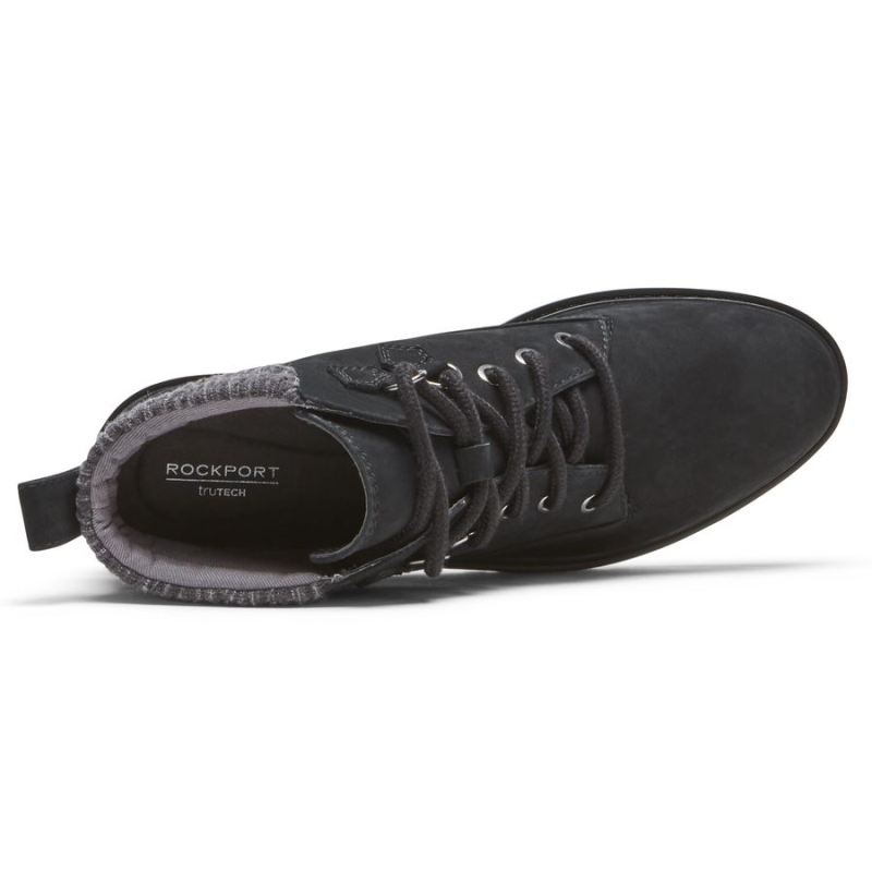 BOTA ROCKPORT RYLEIGH HIKER FEMININA - IMPERMEÁVEL - PRETA