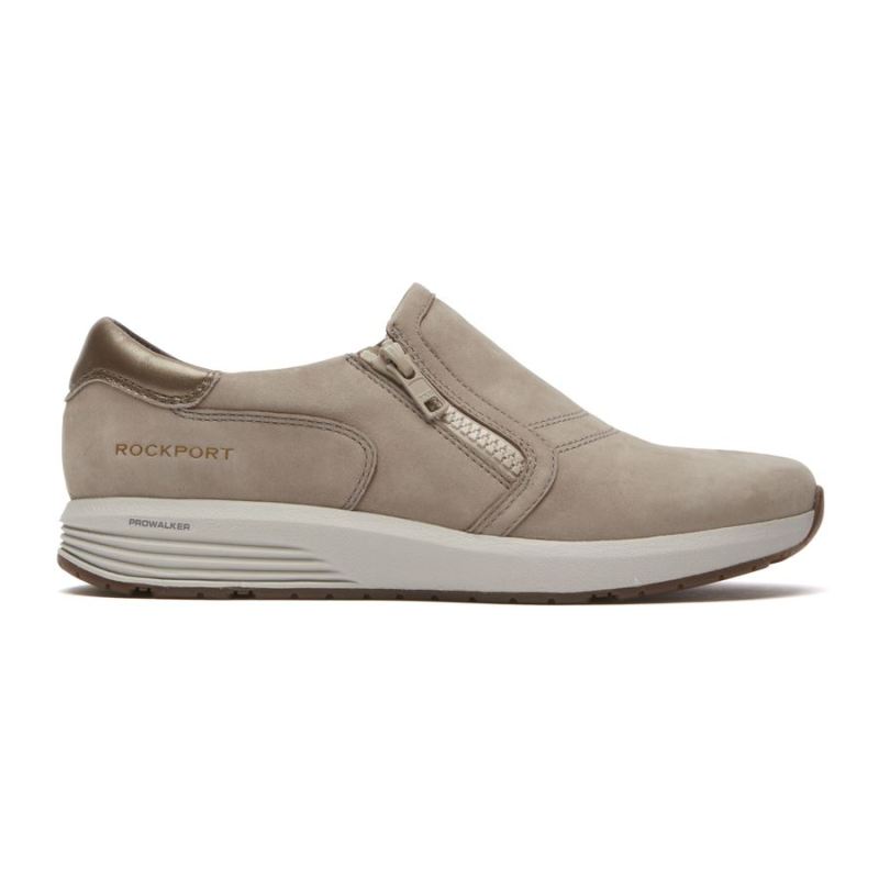 Tricot Feminino ROCKPORTTÊNIS TRUSTRIDE PROWALKER SLIP-ON - TAUPE