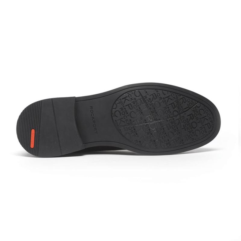 BOTA ROCKPORT CLASSIC BREAK CHUKKA - COURO MARROM ESCURO